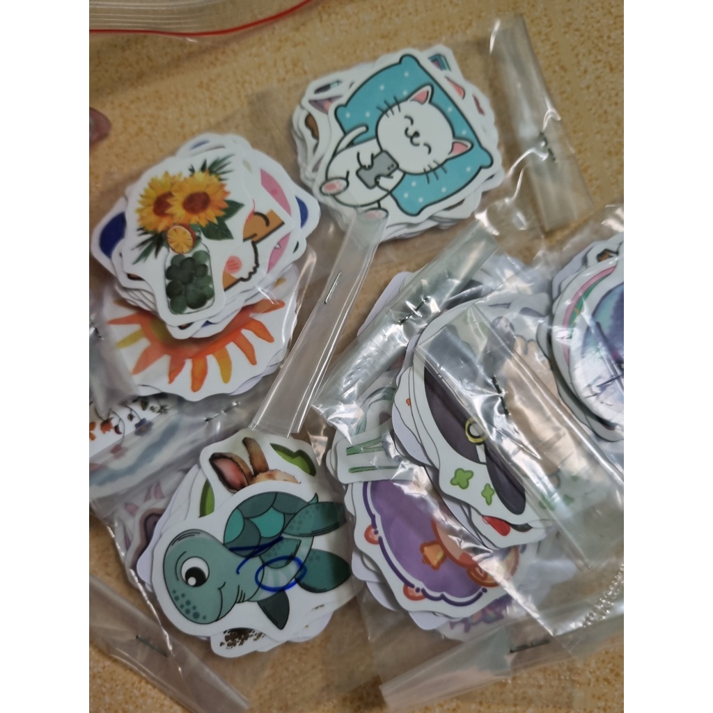 Hình Dán Sticker Mix Ngẫu nhiên Cute Set 10/20/30/50