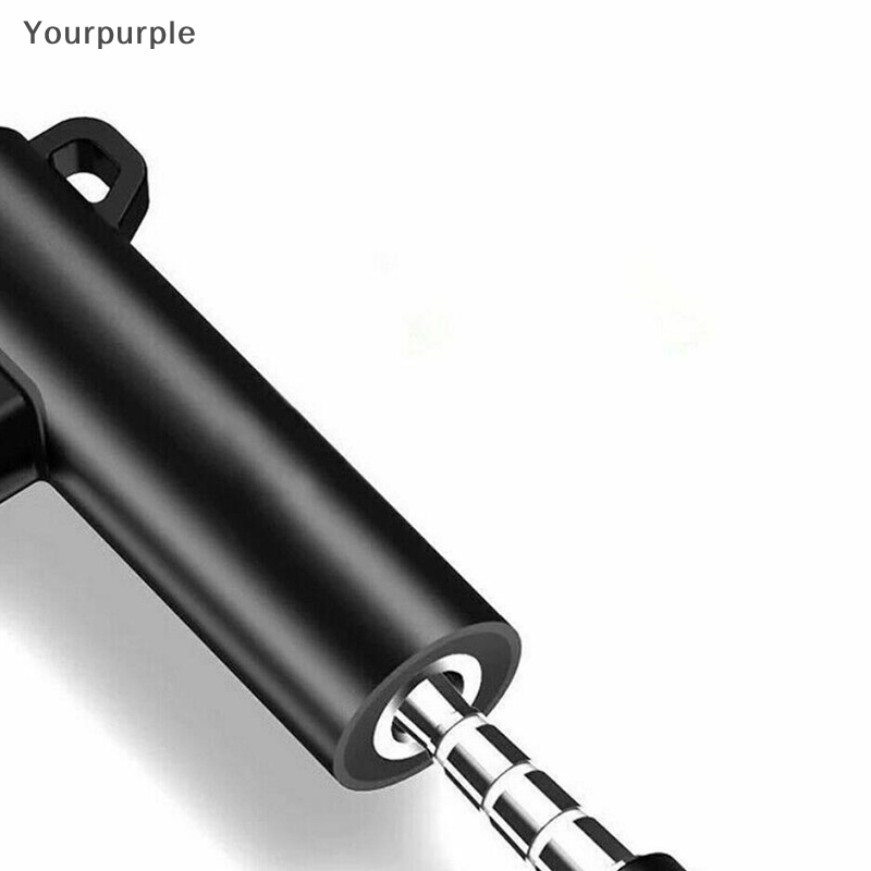 Yourpurple cho iPhone 8 7 cộng với x sét đến 3.5mm AUX Tai nghe Sạc Jack Adapter VN