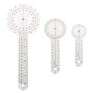 Com * thước đo góc thước đo góc inch thước 3 cái bộ physio goniometer dụng cụ đo chế biến gỗ cho cá chép xây dựng tự làm