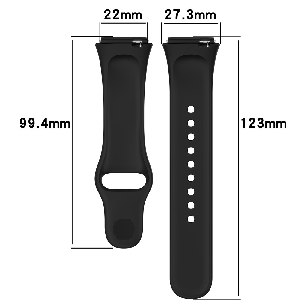 Dây đeo thay thế dây đeo bằng silicon mềm cho redmi watch 3 lite active wristband