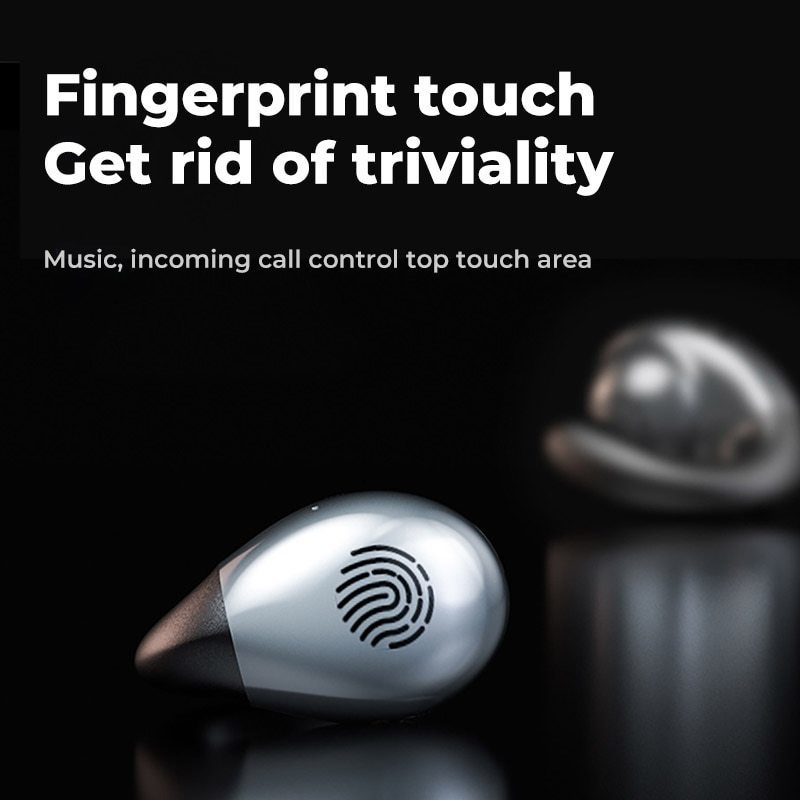 S29 bone conduction concept tai nghe bluetooth 5.2 tai nghe không dây có mic hifi bass trò chơi thể thao tai nghe ear-clip earring