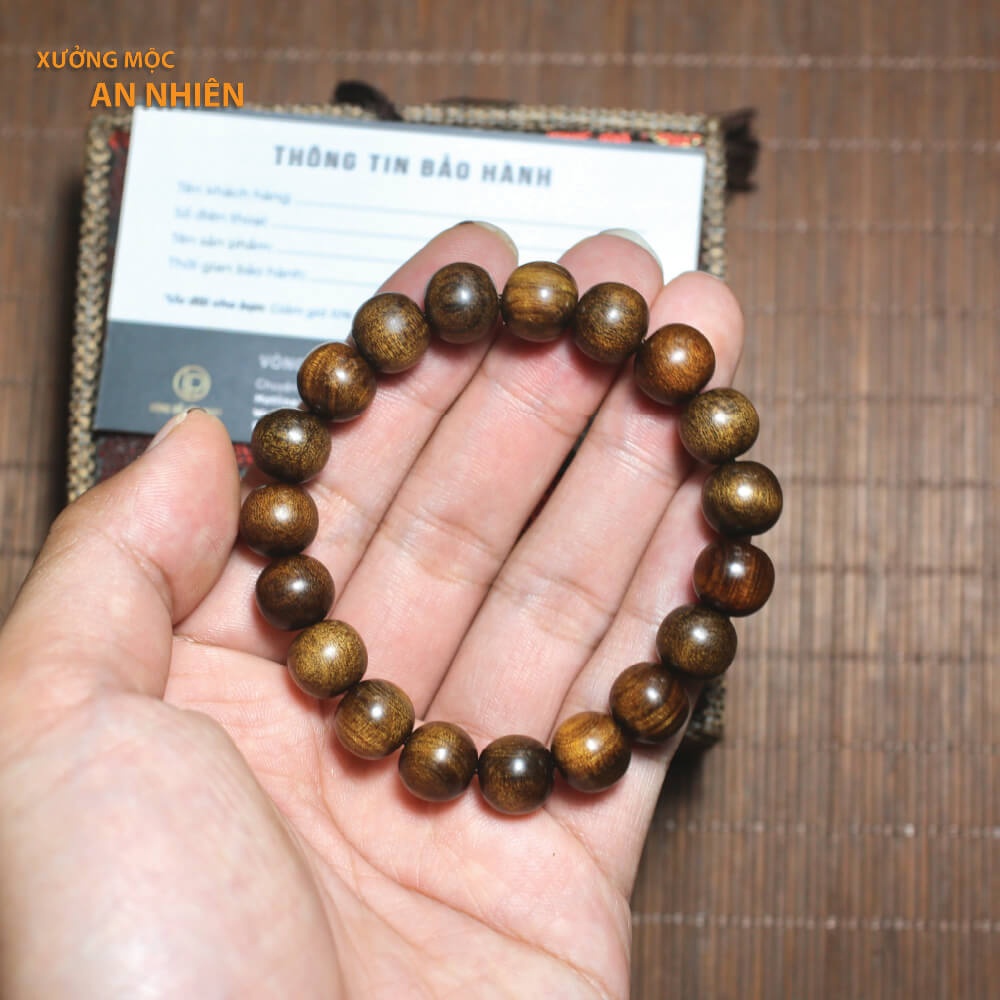 Vòng tay gỗ thơm, vòng tay gỗ chuỗi hạt Bách Xanh mùi thơm ngọt dịu - nguyenba rhtrjuutk