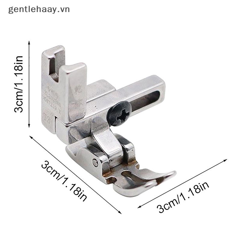 Gg 1pc bộ phận máy may công nghiệp al chân vịt t-3 cho máy lockstitch chân dây kéo chân thường vn