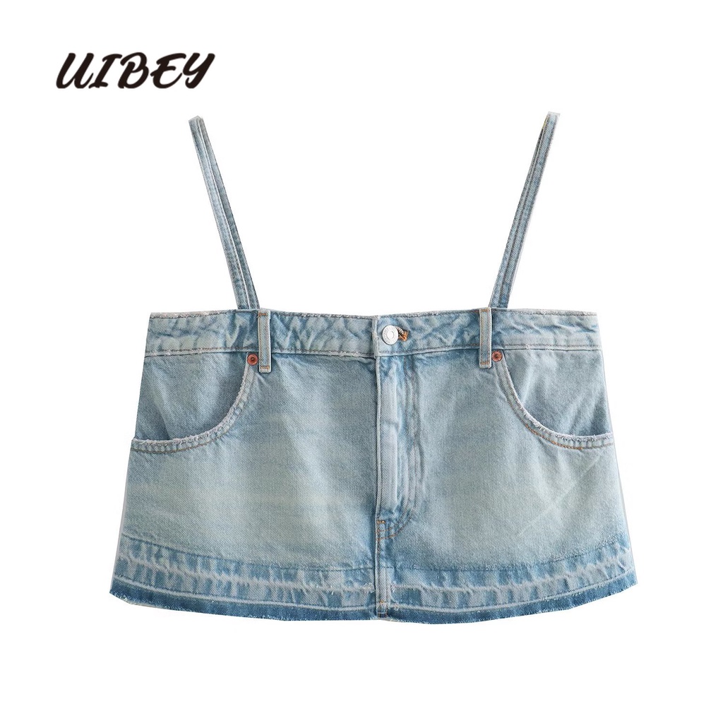 Uibey fashion vest duyên dáng đa năng gợi cảm 9653