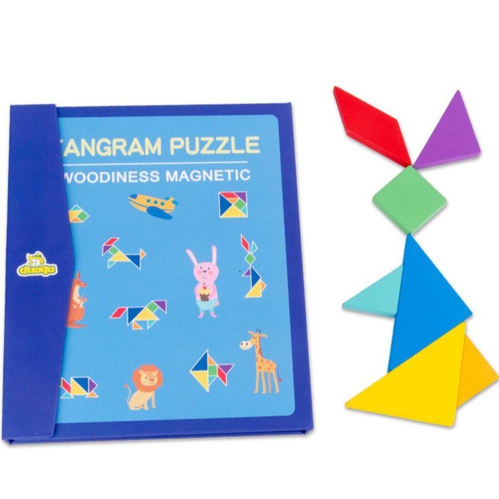 Leota Đồ Chơi Bảng Gỗ Luyện Tập Trí Não Hình Học Đầy Màu Sắc Sáng Tạo Làm Quà Tặng Giáo Dục montessori