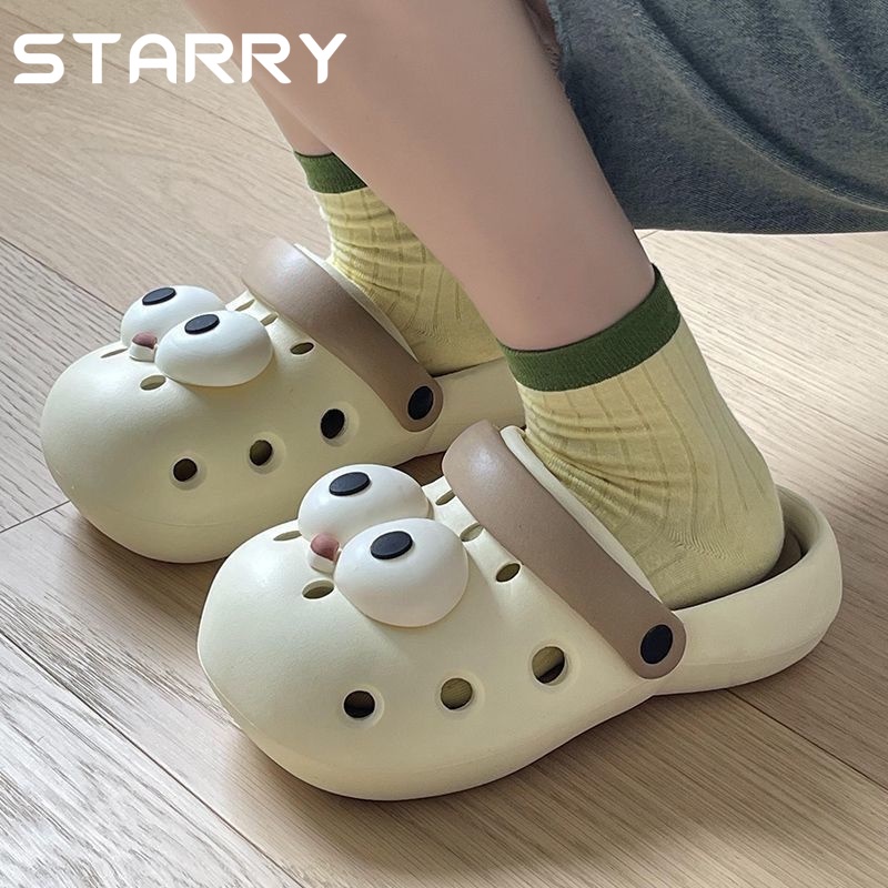 STARRY dép nữ dép sandal nữ đi chơi dép thoáng khí Mềm Mại  Thiết Kế Mới Thời Trang 2023 HOT SALE 081507