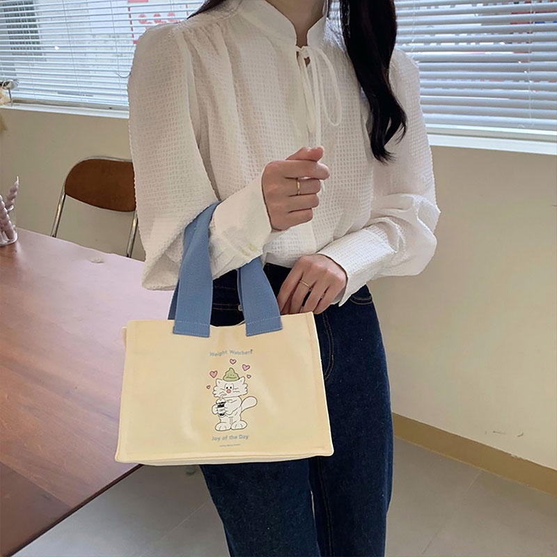 BOYASHI Túi polo dành cho phụ nữ túi xách công suất cao mới túi vải thời trang đa năng phổ biến