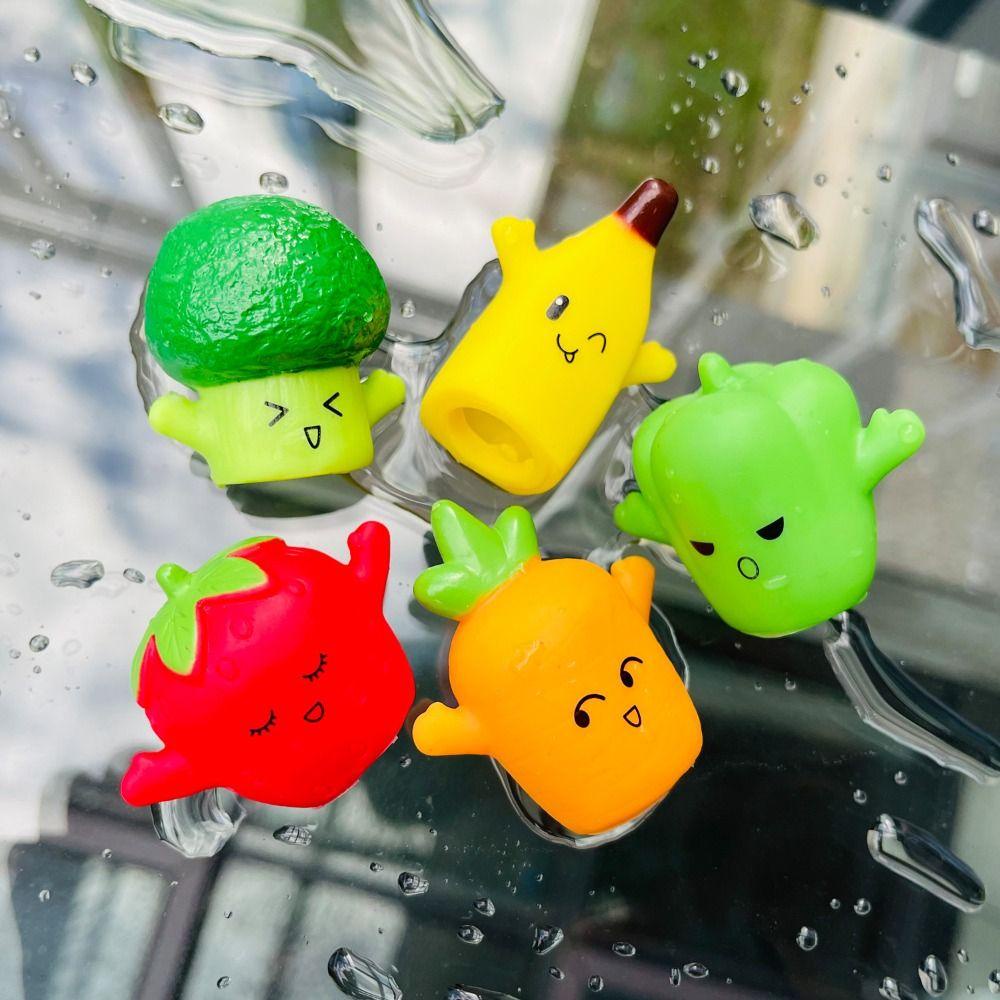 Adamesxqb set 5 Rối Bông Đeo Ngón Tay Nhiều Màu Sắc Hình Chú Thỏ Cho Bé
