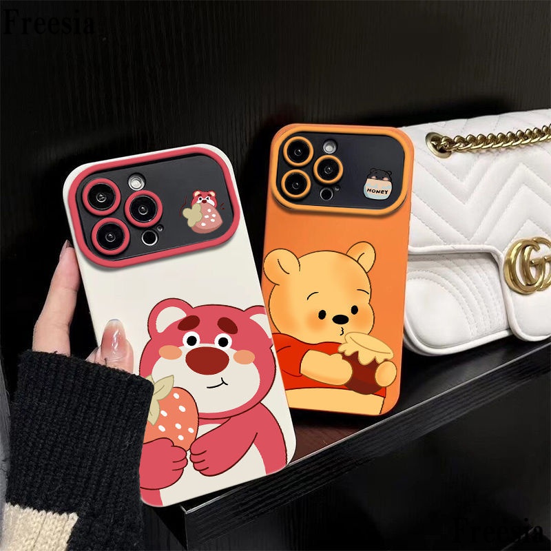 Ốp Điện Thoại Dẻo Họa Tiết Hoạt Hình winnie the pooh Dễ Thương Cho iphone13pro12 / 11 7p 14promax