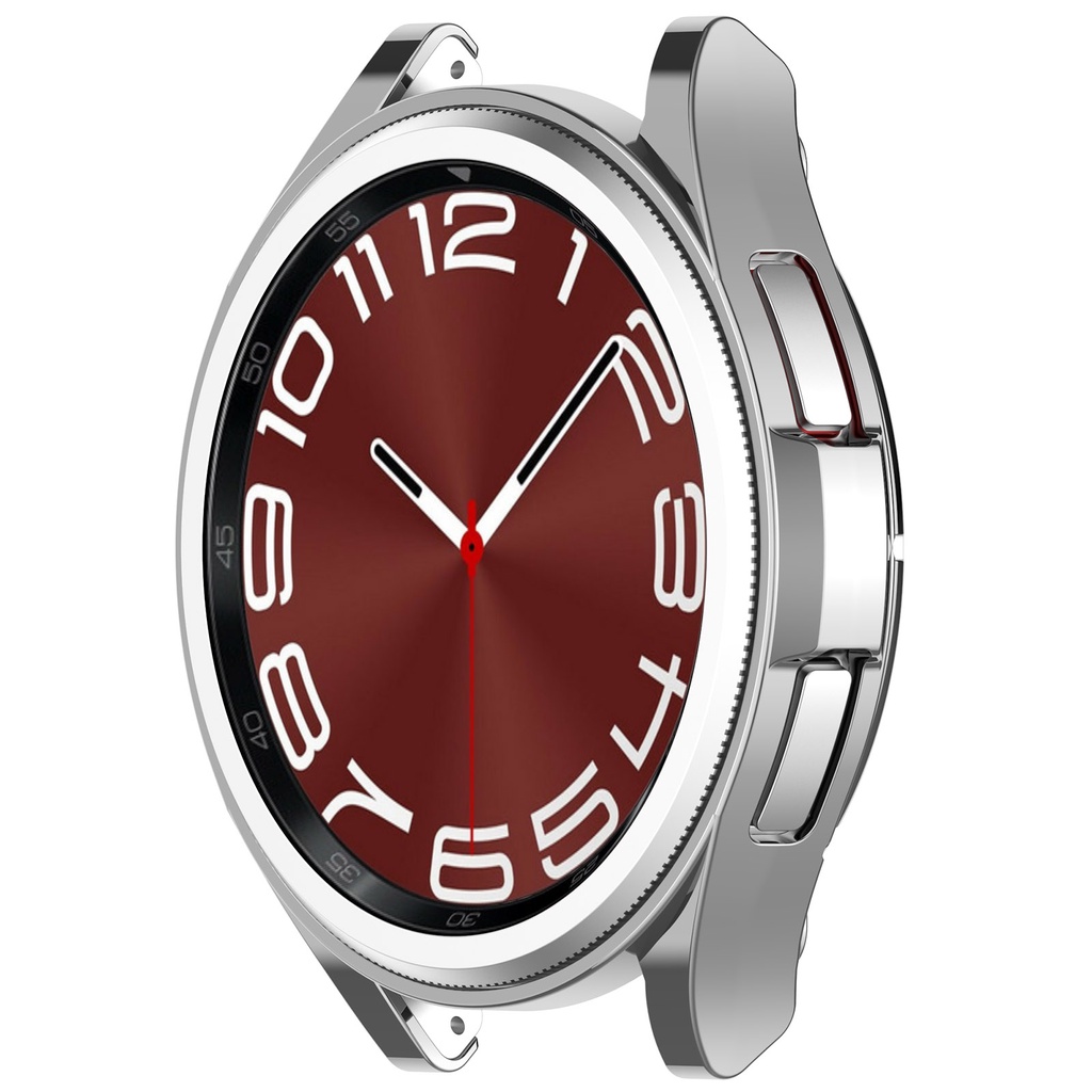 Tpu case cover cho samsung galaxy watch6 watch 6 classic 43mm 47mm mạ mềm sáng bóng mỏng