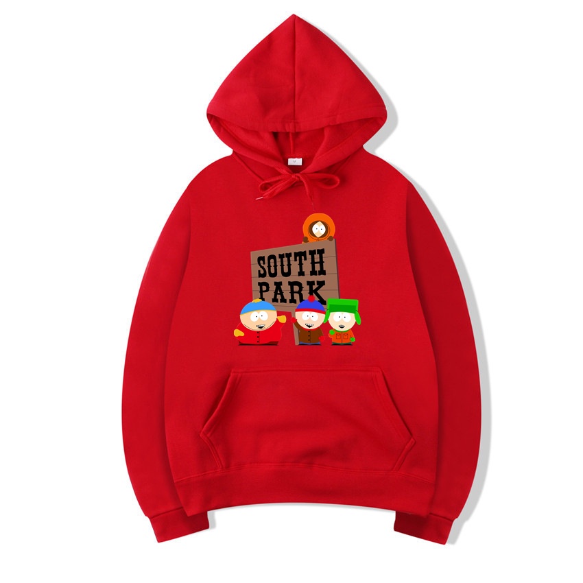 Áo hoodie in hình nam và nữ dễ thương kawaii anime s-south park sweatshirt