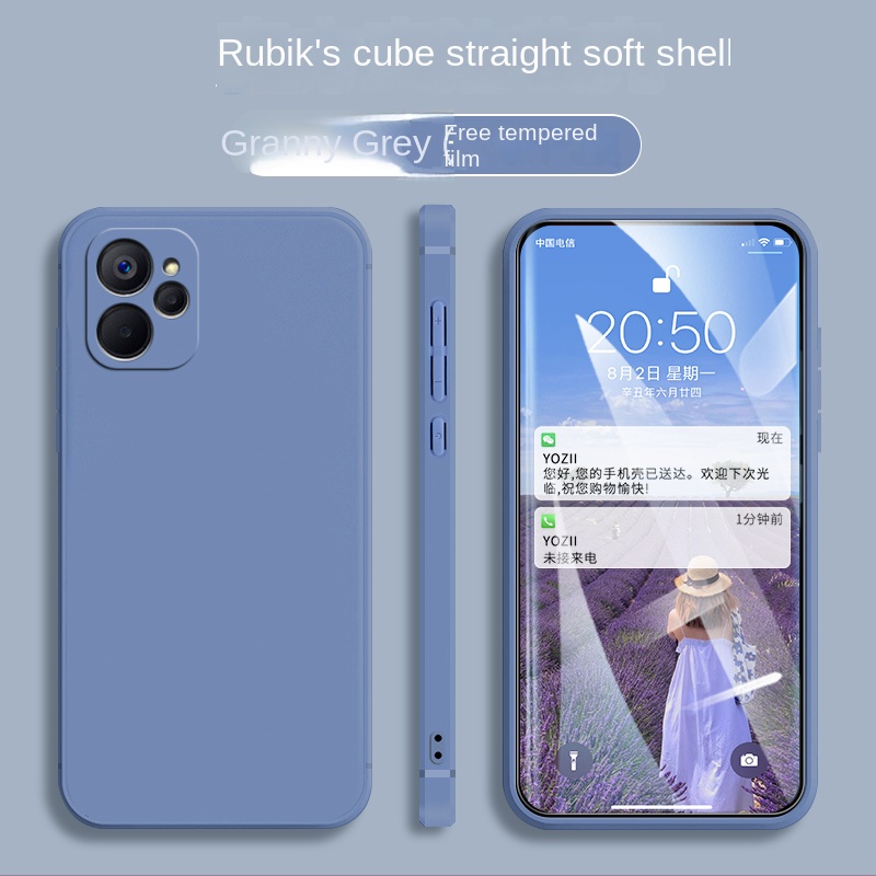 Ốp Điện Thoại Bằng Silicon Màu Kẹo Cho Realme C53 C55 C30S C30