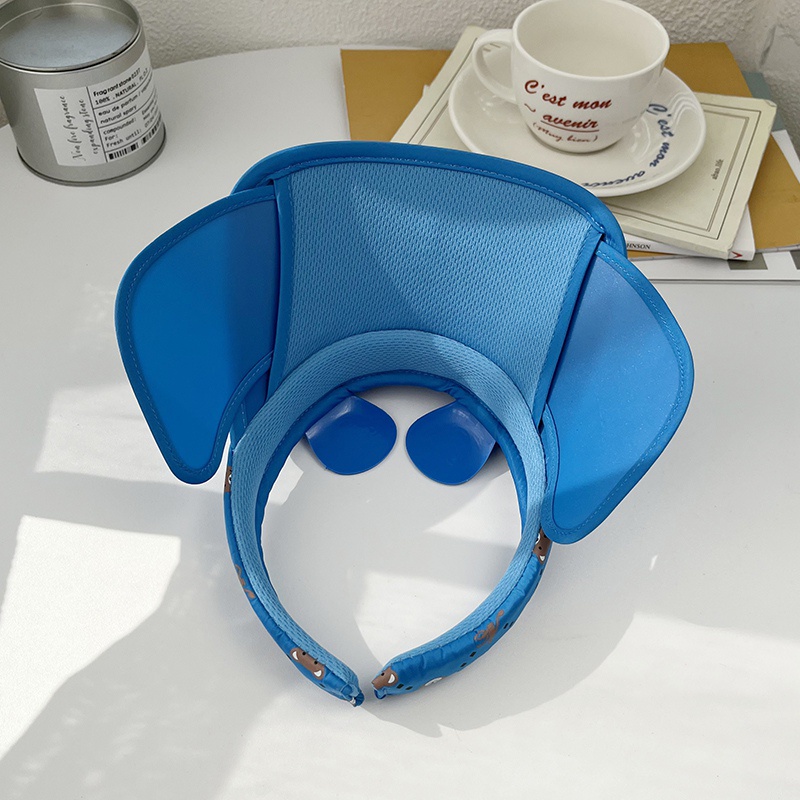 Khung Thành Cho Bé Chất Lượng Cao❤Mũ Lưỡi Trai Nửa Đầu Chống Nắng Tia UV Hình Gấu Dễ Thương Cho Bé