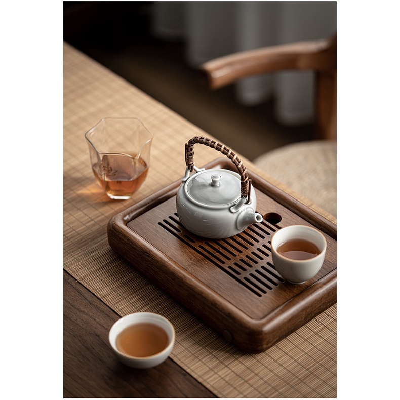 Ấm Trà Bằng Gốm Sứ Handmade Phong Cách Nhật Bản