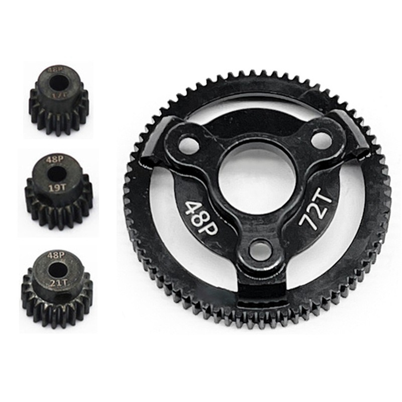 Bánh Răng Cứng Chuyên Dụng Cho TRAXXAS 1 / 10 2WD F-150 SVT Raptor-58064-2 72T + 19T + 20T + 21T