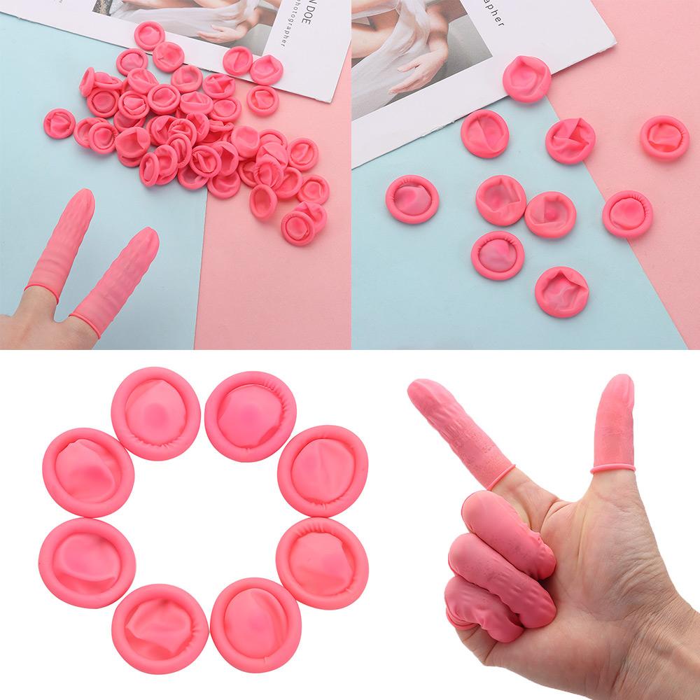 BORAG Set 100 / 300 Vỏ Bọc Bảo Vệ Ngón Tay Chống Tĩnh Điện Khi Làm Móng Nghệ Thuật