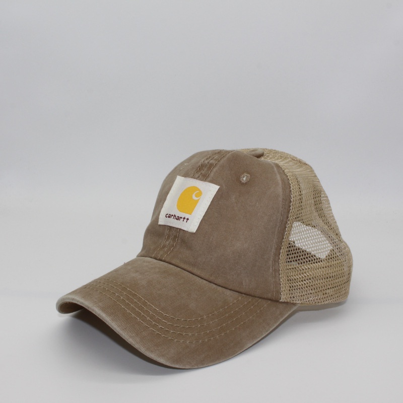 Mũ Lưỡi Trai Denim Phối Lưới Vành Cong Thời Trang Mới Cho Nam Nữ