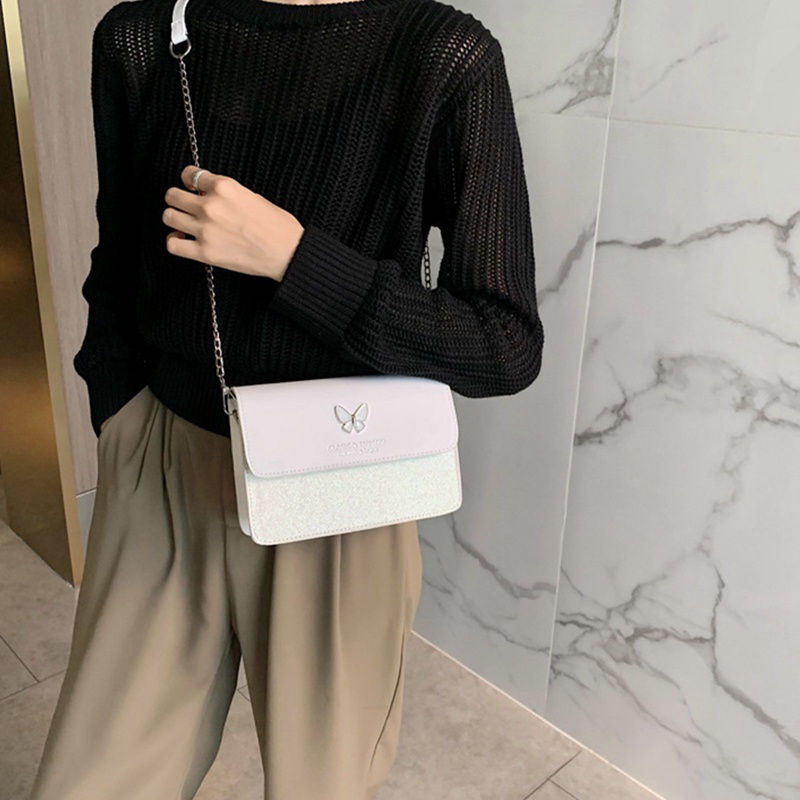 Túi Đeo Chéo Hình Bướm Phong Cách Hàn Quốc