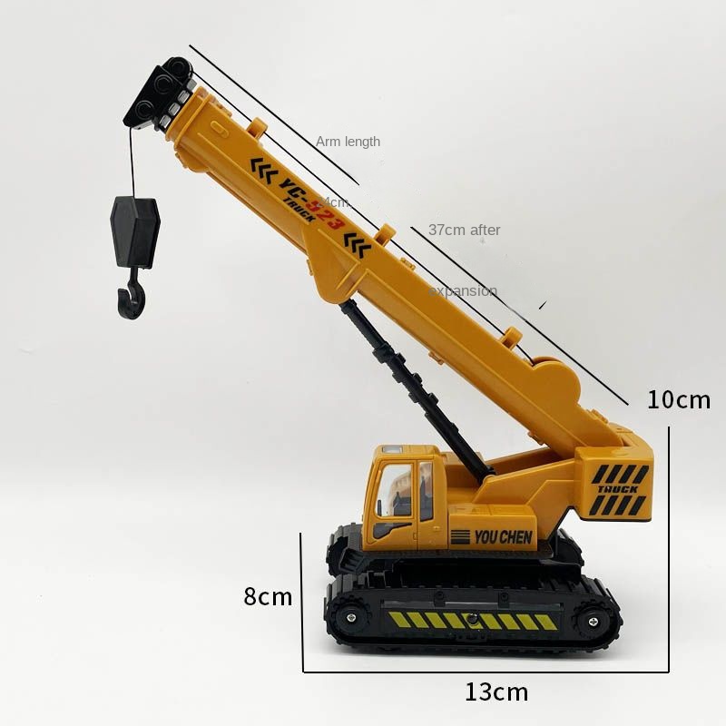 Mô Hình Xe Cần Cẩu Đồ Chơi Bằng Hợp Kim Cho Bé
