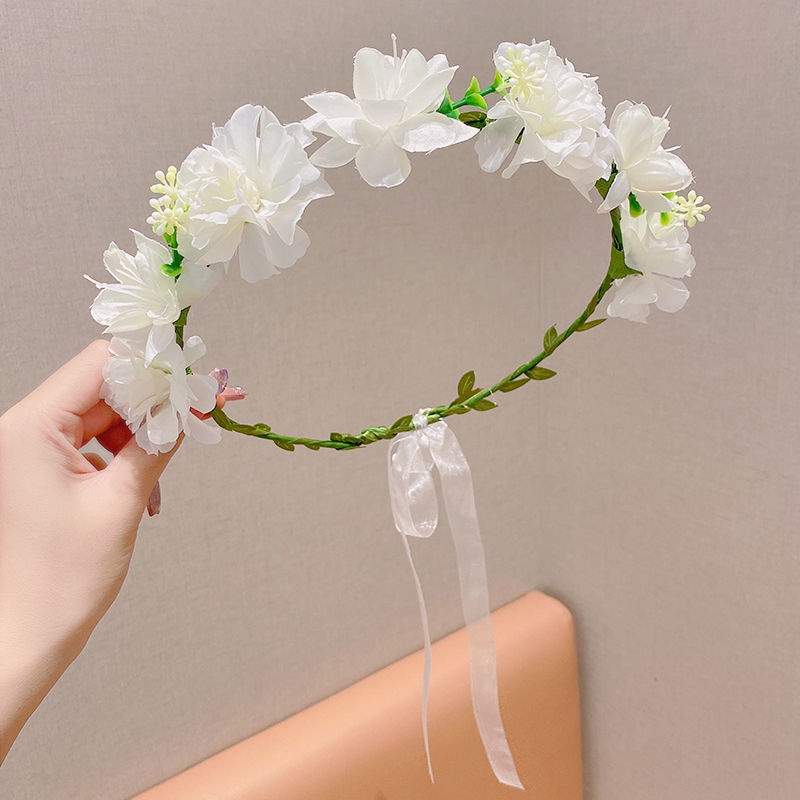 Băng Đô Hoa Xinh Xắn Cho Bé Gái