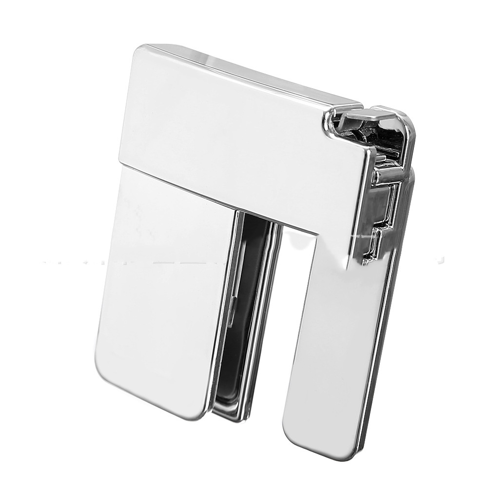 1 Khóa Kẹp Thắt Lưng Gấp Gọn Đa Năng Màu Đen / Bạc