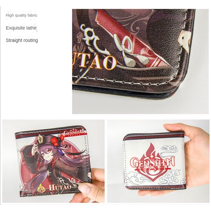 ★Genshin Impact★Ví tiền ngắn xung quanh trò chơi Alhaitham&Scaramouche&Venti&Yae Miko