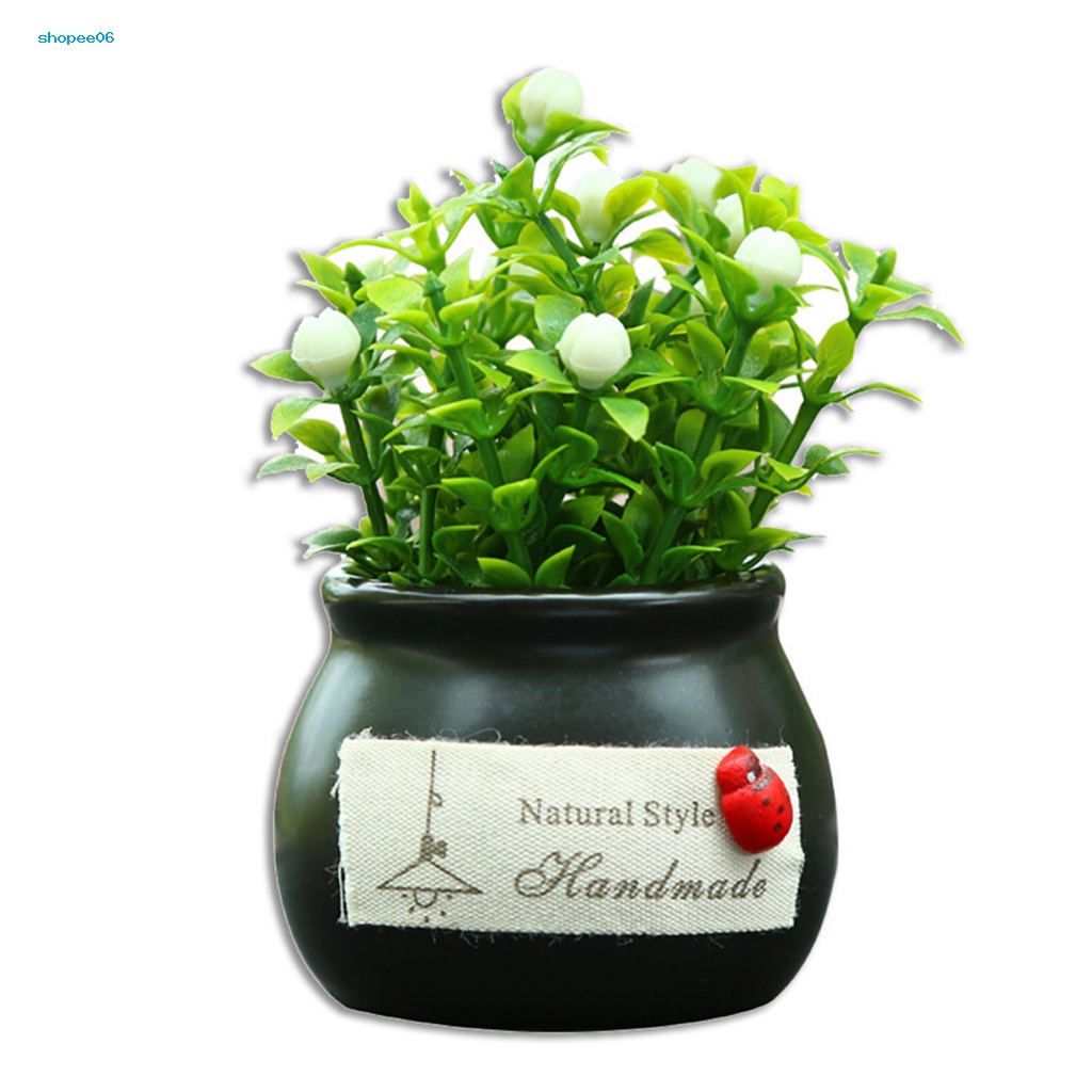 Chậu Cây Giả Trang Trí Xe Hơi Có Thể Biến Dạng