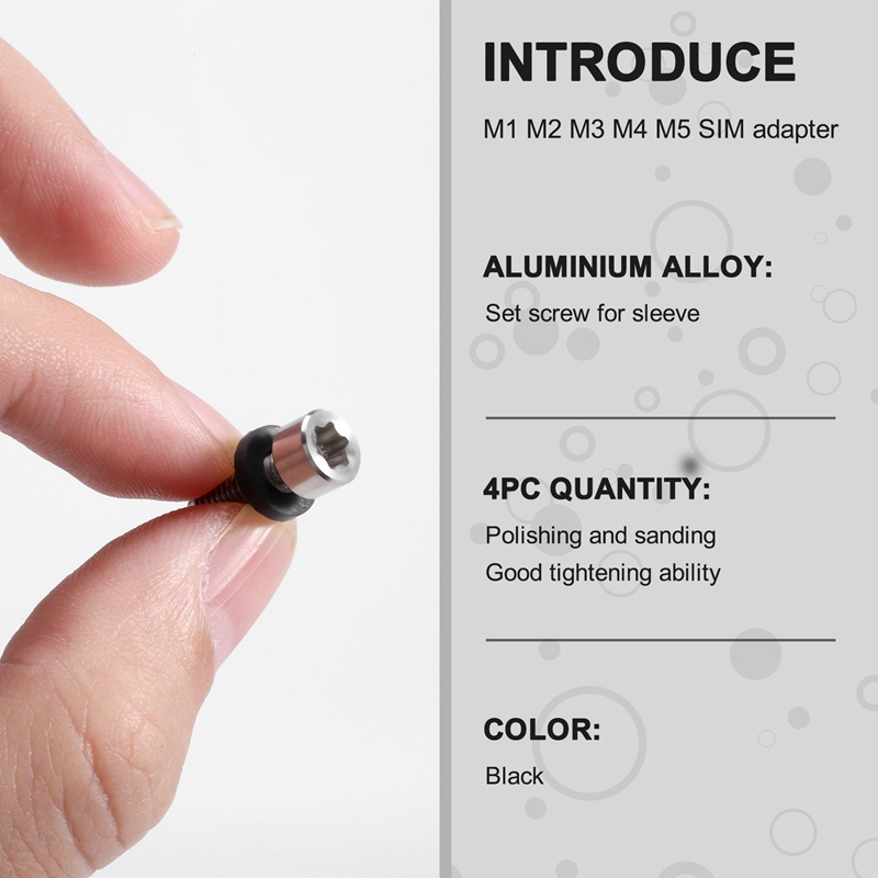 Bộ 4 Ốc Vít Gắn Gậy Đánh Golf Taylormade M1 M2 M3 M4 M5 SIM