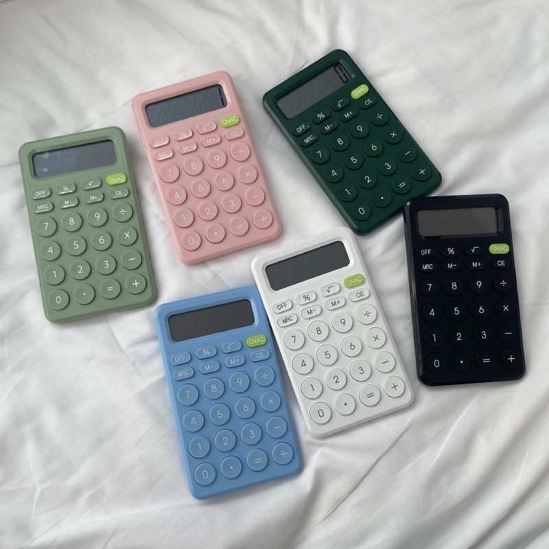 Máy Tính Mini Để Bàn 8 Chữ Số Công Cụ Kế Toán Kinh Doanh Tài Chính Nút Lớn Thích Hợp Cho Học Sinh Trường Học Đồ Dùng Doanh Nghiệp Nhỏ | Top3C01