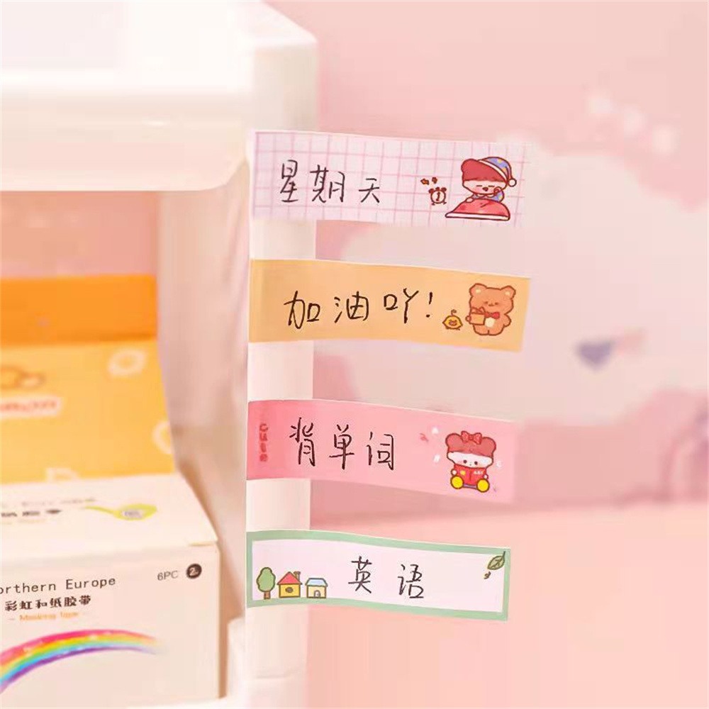 Thẻ Đánh Dấu Trang Sách Kiểu Hàn Quốc Sáng Tạo Dễ Thương