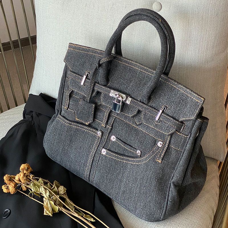 Túi Đeo Chéo Vai Bằng Vải Bạch Kim Dành Cho Học Sinh