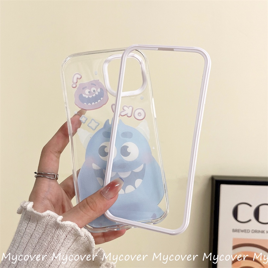 Ốp ĐiệN ThoạI HọA TiếT Monster Cho Iphone 11 12 13 14 Pro Max X Xr Xs 8 7 6 Plus SE 2020