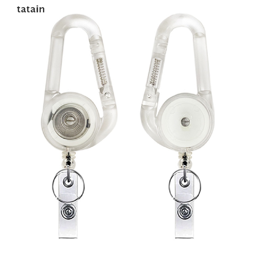 Móc Khóa Dây Rút Có Thể Thu Gọn Dùng Để Kẹp Thẻ ID