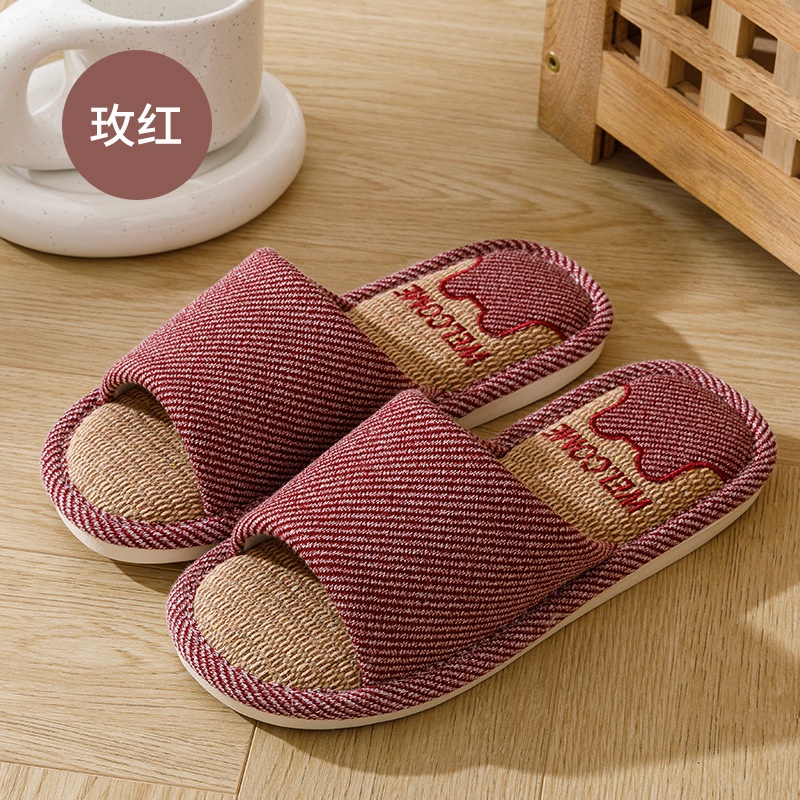 Dép Lanh Đi Trong Nhà Chống Trượt Thấm Hút Mồ Hôi Thời Trang Xuân Hè Cho Nữ