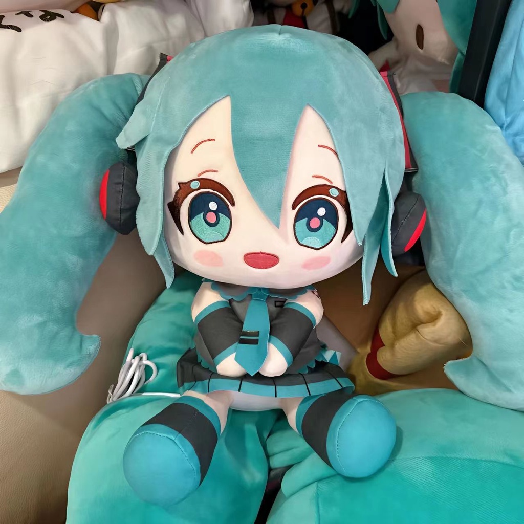 Thú Nhồi Bông Cotton Hình Hatsune Miku Dễ Thương Cho Bé Gái