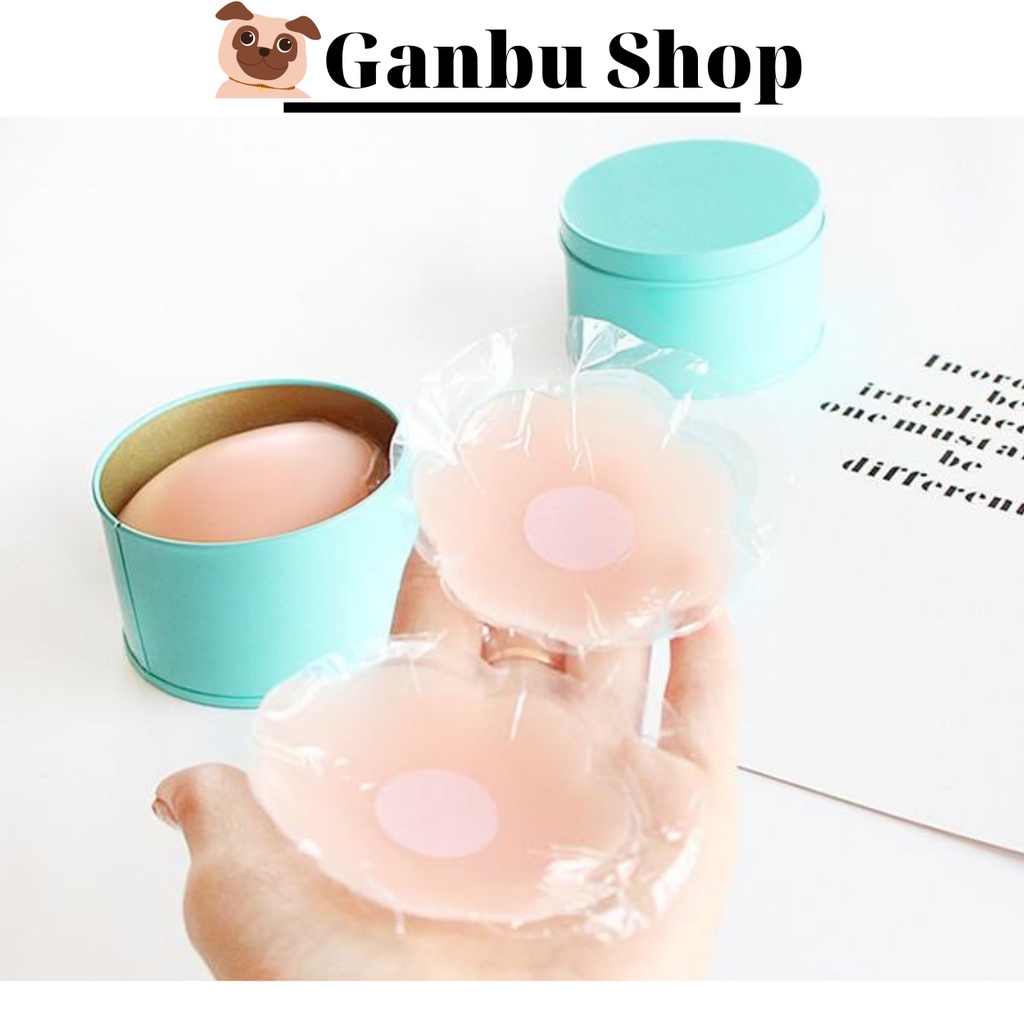 [Che Tên] Hộp 10 Miếng Dán Nâng Ngực, Bảo Vệ Ngực, Dán Ti Silicon, Dán Kéo Nhũ Hoa