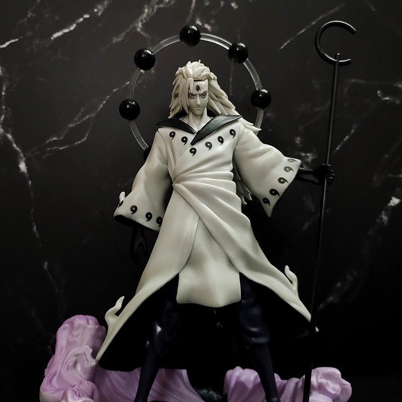 Đồ trang trí Nhân Vật Uchiha Madara Six Dao Madara Tượng Thần Tượng 28CM
