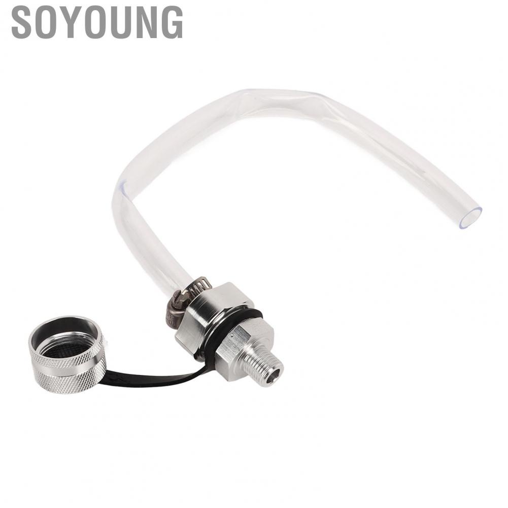 Soyoung Engine Oil Drain Valve  High Efficiency Durable Quick Plug Perfect Sealing Easy To Install for Car