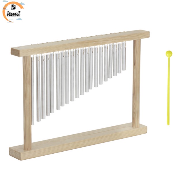 [IS] Chuông Gió Dạng Ống Bằng Nhôm Trơn 20 Tông Màu Chuông Gió Một Hàng Âm Nhạc