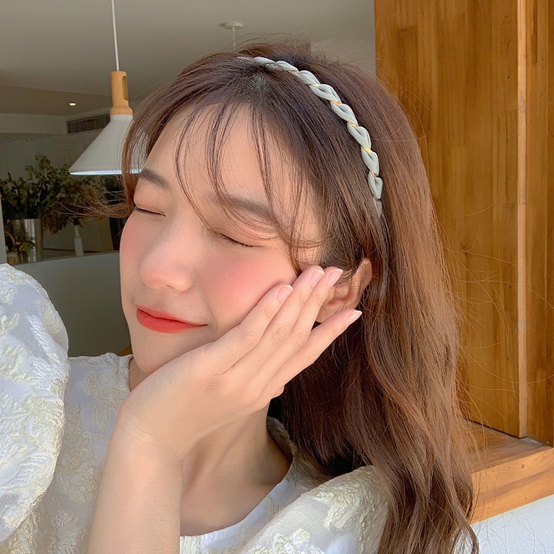 Băng Đô Cài Tóc Dạng Xoắn Phong Cách Thời Trang Đơn Giản