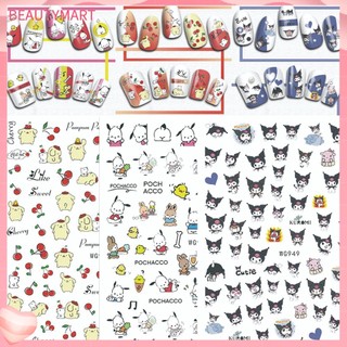 Miếng dán móng tay họa tiết hoạt hình anime độc đáo diy