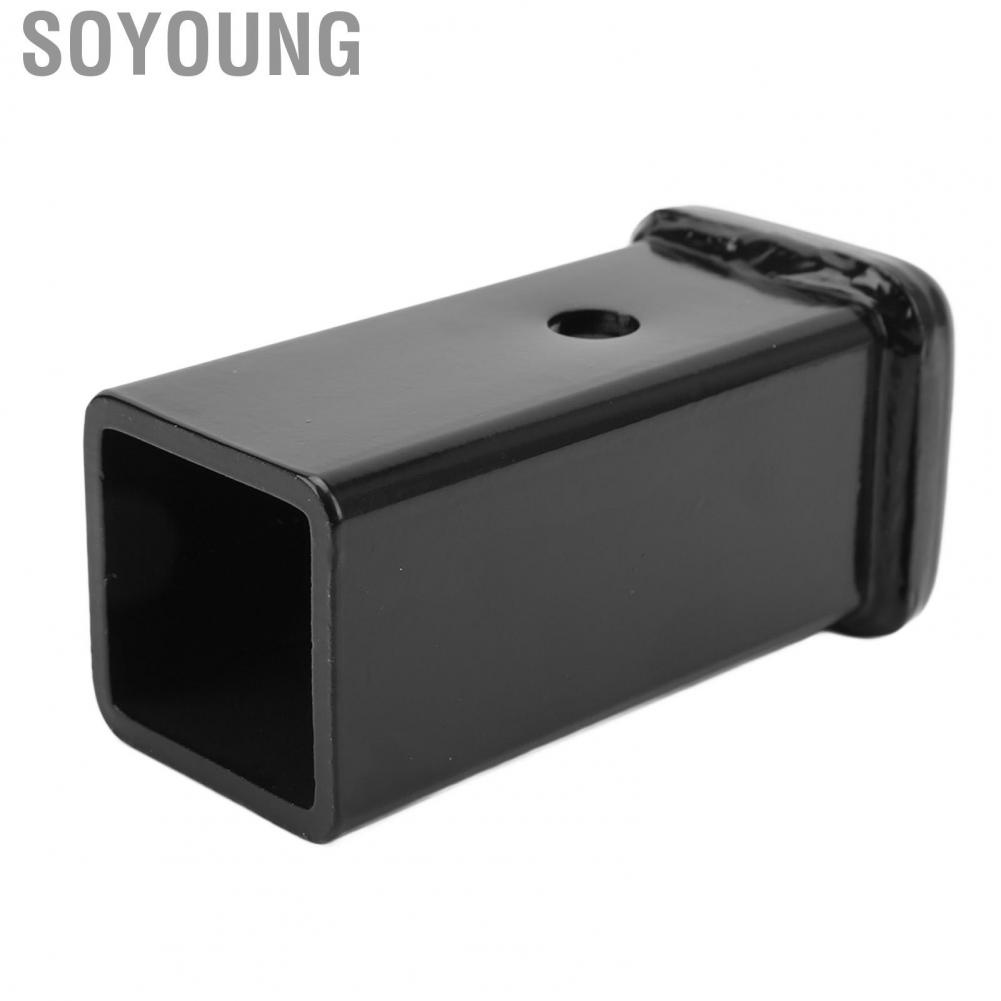 Soyoung Hitch Ball Receiver  Trailer 6in 6mm Thickness 52x52mm Inner Diameter for Tractor