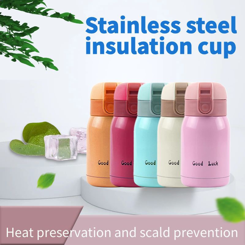Cốc Giữ Nhiệt Bằng Thép Không Gỉ Cốc Giữ Nhiệt Mini Cốc Cà Phê Gia Đình Cốc Nước Ngoài Trời Cho Trẻ Em Zaran 200Ml