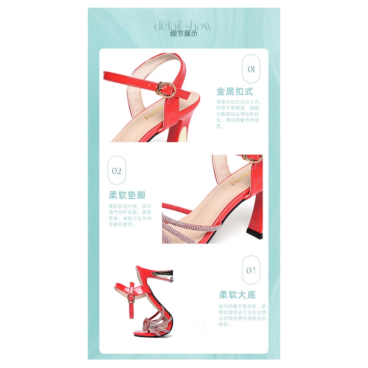 Giày Sandal Cao Gót Hở Ngón Thời Trang Mùa Hè 2023 Bằng Chất Liệu Da Thật Dành Cho Nữ