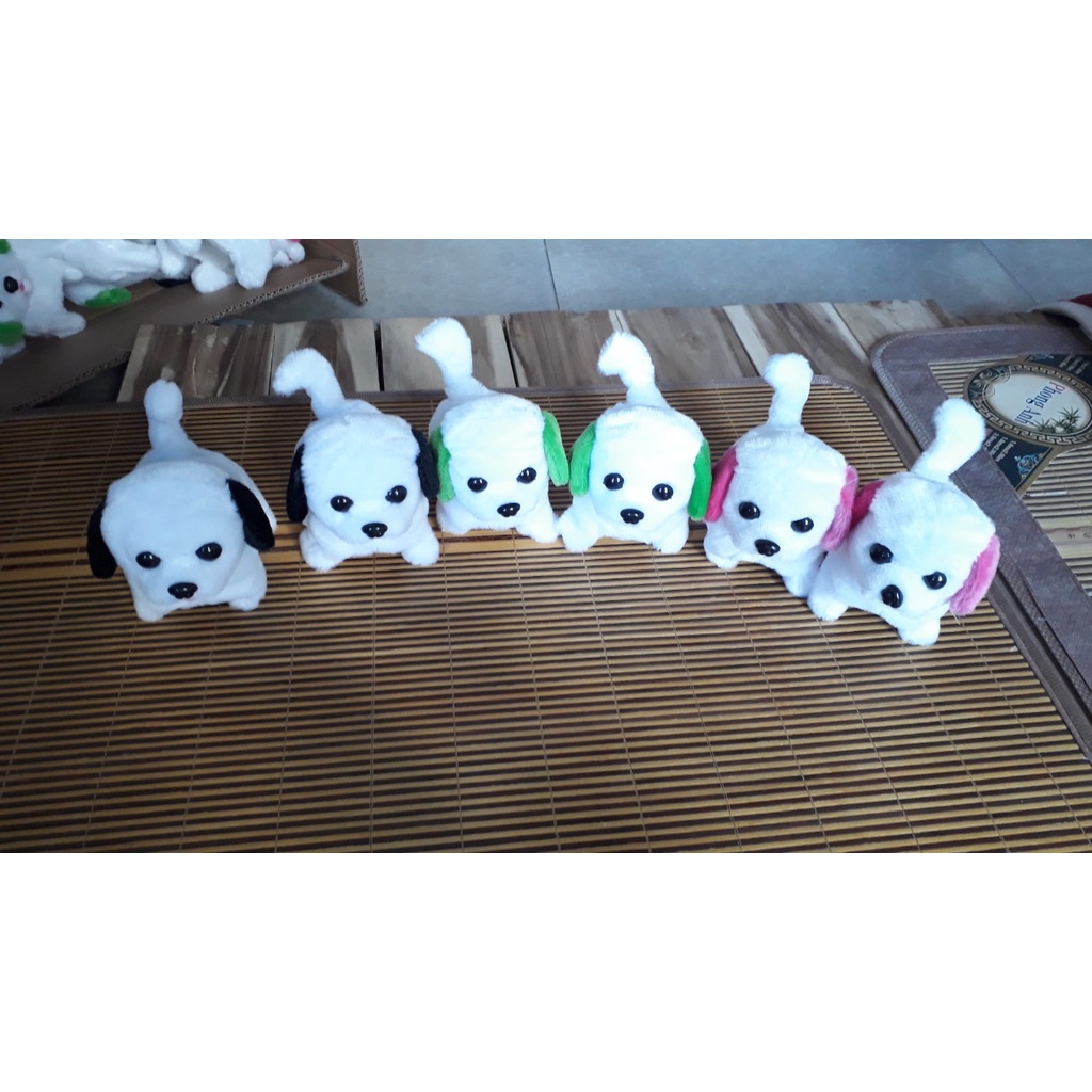 Chó bông biết đi, vẫy đuôi, biết kêu bibi cực Cute