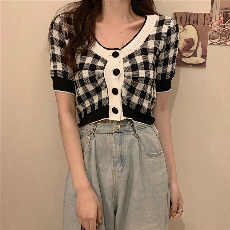 Áo Thun Tay Ngắn Phong Cách Hàn Quốc Thời Trang Xuân Hè Mới Cho Nữ