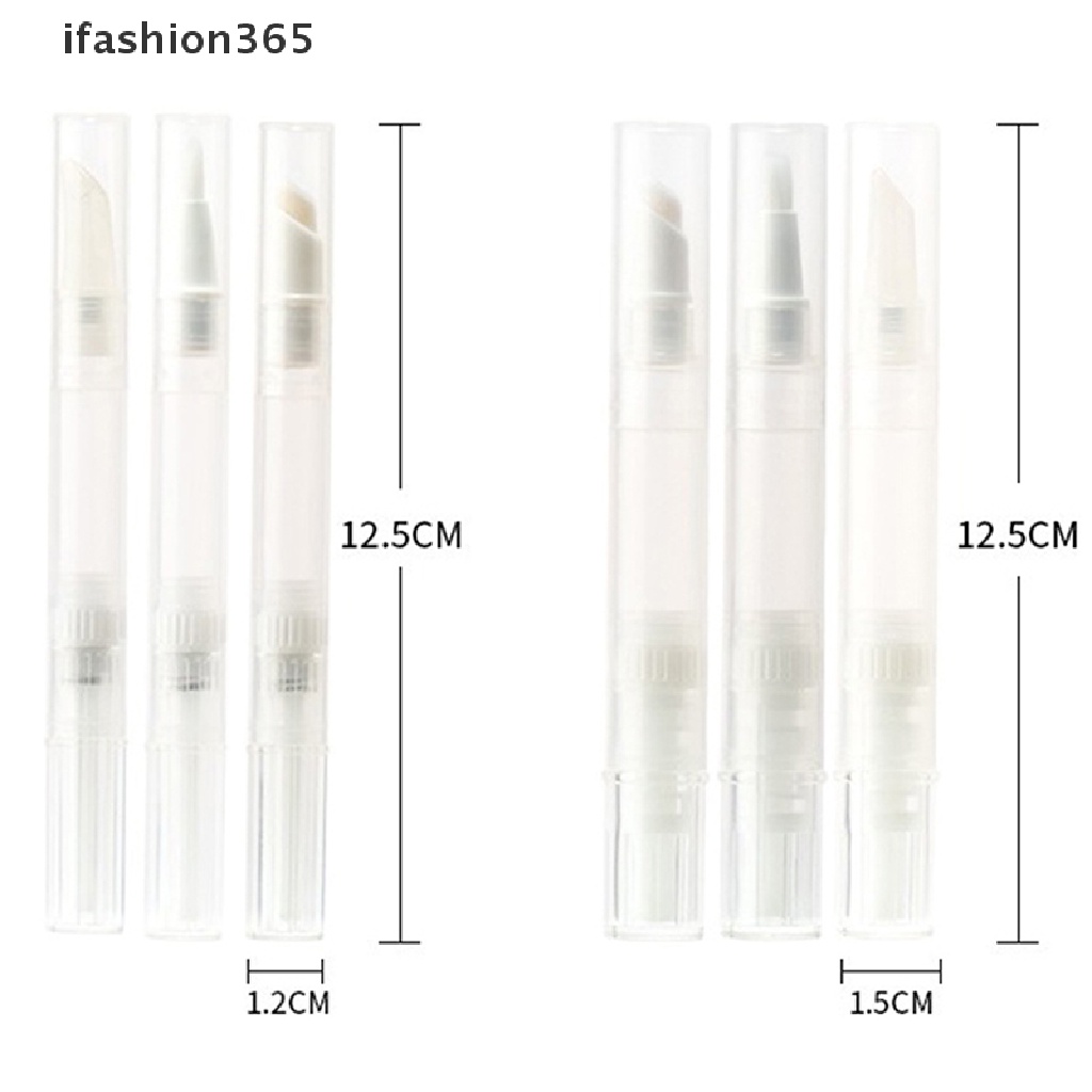 Lọ Rỗng Đựng Kem Nền Dạng Lỏng 3 / 5ml Có Đầu Bơm Tiện Dụng