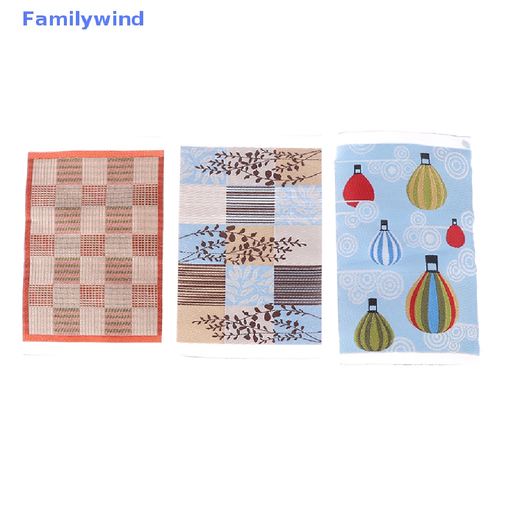 Thảm Dệt Thủ Công Họa Tiết Hoạt Hình Thổ Nhĩ Kỳ Tỉ Lệ 1: 12 Trang Trí Nhà Búp Bê