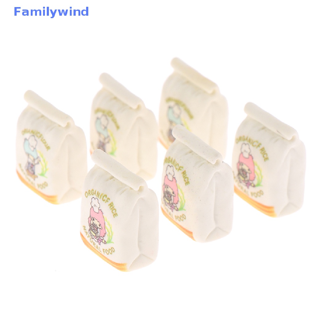 Set 5 Túi Đựng Bột / Kem / Điện Thoại Trang Trí Nhà Búp Bê