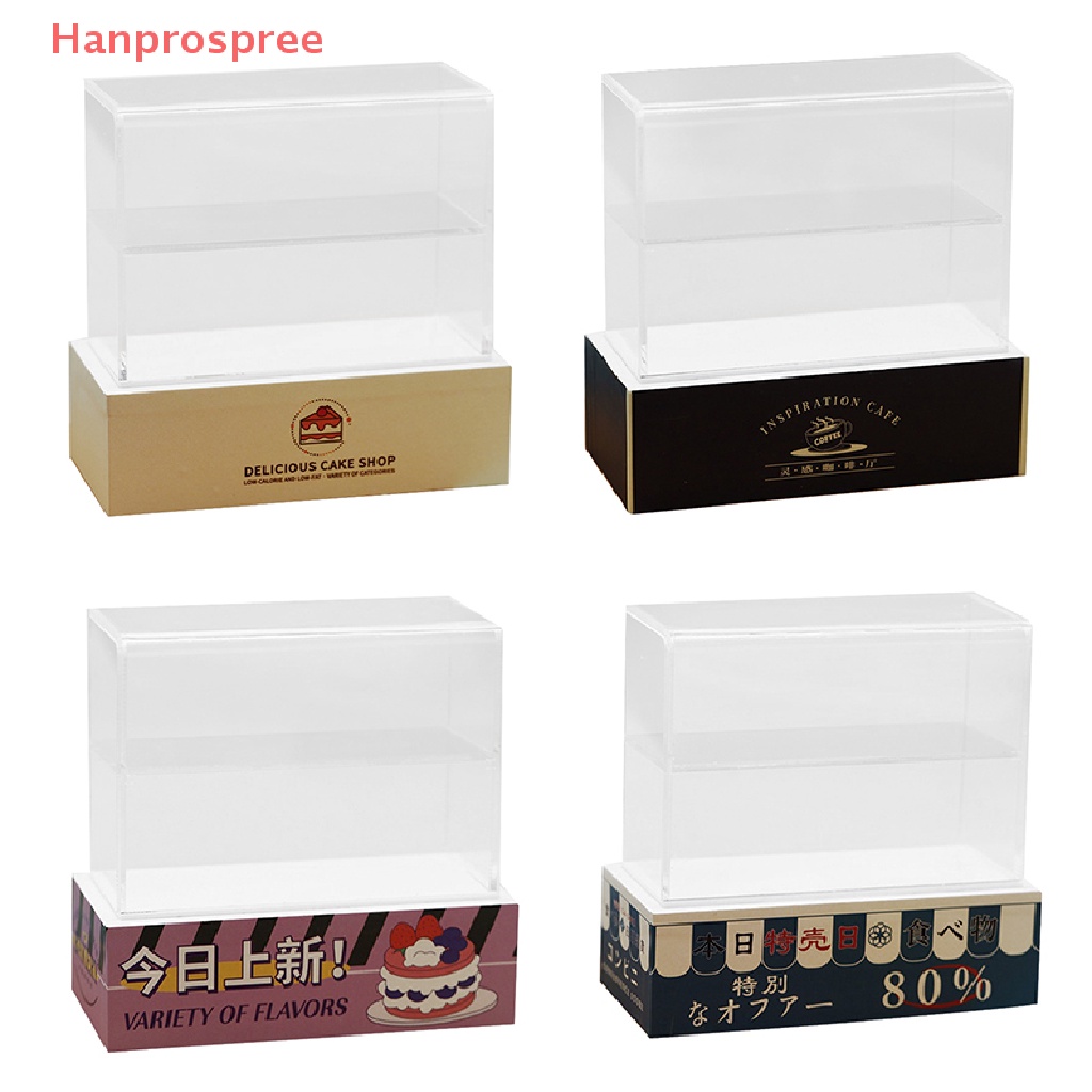 1 Mô Hình Tủ Trưng Bày Bánh Kẹo Tráng Miệng Tỉ Lệ 1: 12 Trang Trí Nhà Búp Bê